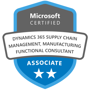 MB 330 Dynamics 365 Supply Chain Management Functional Consultant Associate